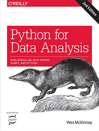 Product Cover Python for Data Analysis: Data Wrangling with Pandas, NumPy, and IPython