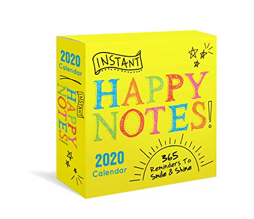Product Cover 2020 Instant Happy Notes Boxed Calendar: 365 Reminders to Smile and Shine!