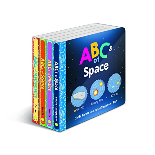Product Cover Baby University ABC's Board Book Set: Four Alphabet Board Books for Toddlers (Baby University Board Book Sets)