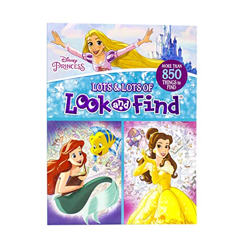 Product Cover Disney Princess - Lots and Lots of Look And Find Activity Book - PI Kids