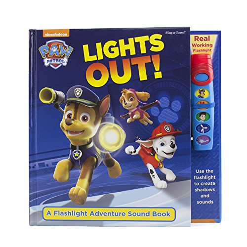 Product Cover Nickelodeon PAW Patrol - Lights Out: A Flashlight Adventure Sound Book - PI Kids