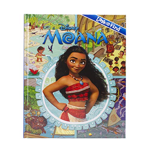 Product Cover Disney Moana Look and Find Activity Book - PI Kids