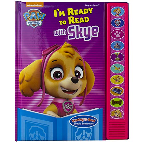 Product Cover Nickelodeon Paw Patrol - I'm Ready To Read With Skye Sound Book - PI Kids (Play-A-Sound)
