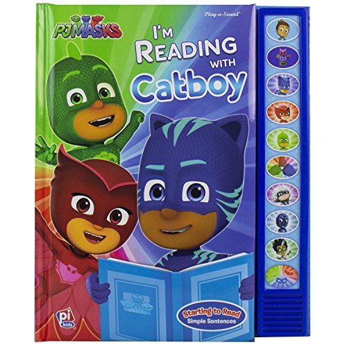 Product Cover PJ Masks - I'm Ready To Read with Catboy Sound Book - PI Kids (Play-A-Sound)