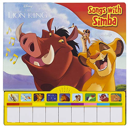 Product Cover Disney The Lion King - Songs with Simba Piano Songbook with Built-In Keyboard - PI Kids