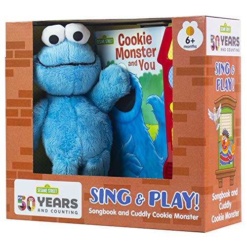 Product Cover Sesame Street - Cookie Monster and You - Music Sound Book and Cookie Monster Plush - PI Kids