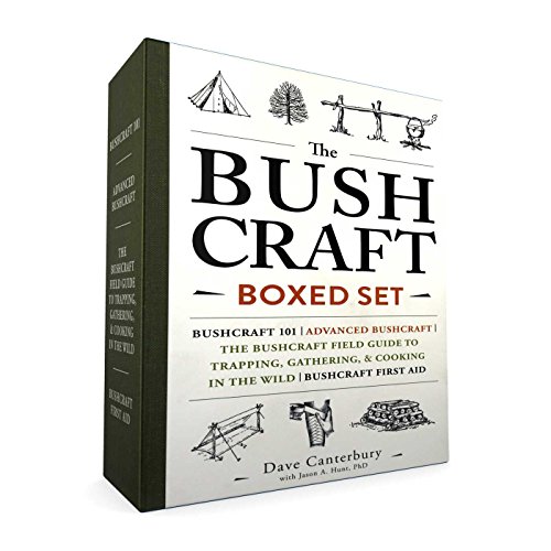 Product Cover The Bushcraft Boxed Set: Bushcraft 101; Advanced Bushcraft; The Bushcraft Field Guide to Trapping, Gathering, & Cooking in the Wild; Bushcraft First Aid