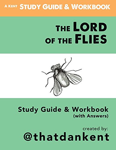 Product Cover Lord of the Flies Study Guide and Workbook: with Answers (Kent Study Guides) (Volume 2)
