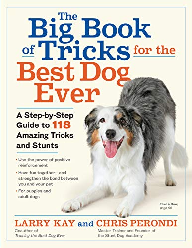Product Cover The Big Book of Tricks for the Best Dog Ever: A Step-by-Step Guide to 118 Amazing Tricks and Stunts