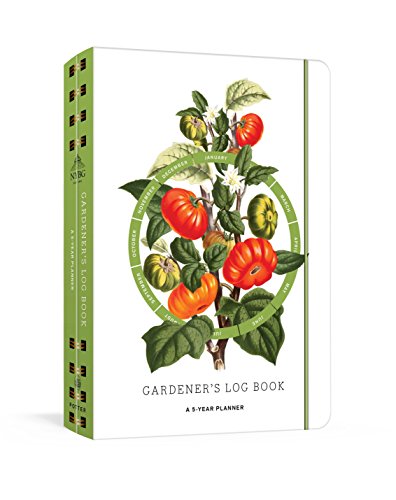 Product Cover Gardener's Log Book: A 5-Year Planner (New York Botanical Garden)