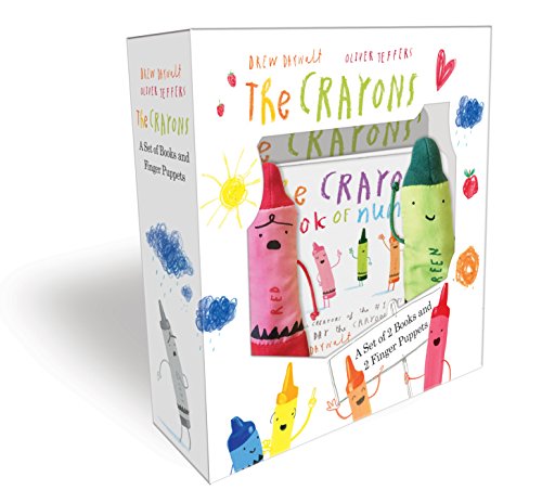 Product Cover The Crayons: A Set of Books and Finger Puppets