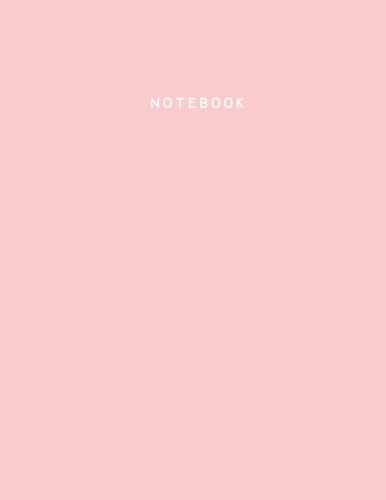 Product Cover Notebook: Pink Rose Quartz, Ruled, Soft Cover, Letter Size (8.5 x 11) Notebook Journal: Large Composition Notebook