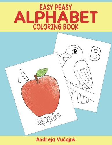 Product Cover Easy Peasy Alphabet Coloring Book