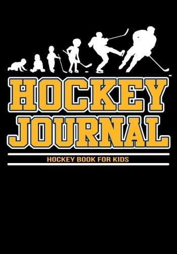 Product Cover Hockey Journal: Hockey Notebook & Personal Stats Tracker 100 Games