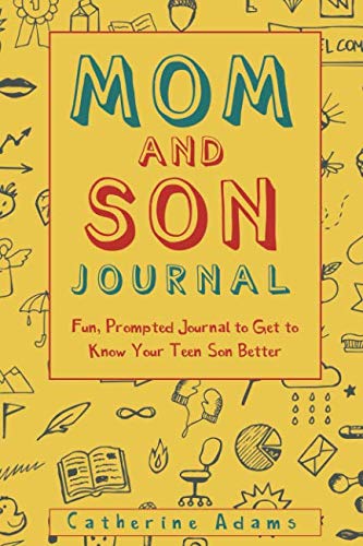 Product Cover Mom and Son Journal: Fun, Prompted Journal to Get to Know Your Teen Son Better (fill in the blank journal)