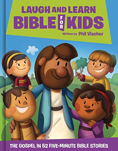 Product Cover Laugh and Learn Bible for Kids: The Gospel in 52 Five-Minute Bible Stories