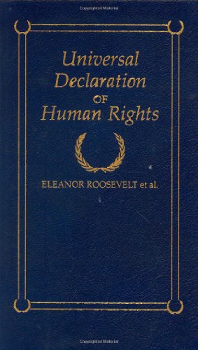 Product Cover Universal Declaration of Human Rights (Books of American Wisdom)