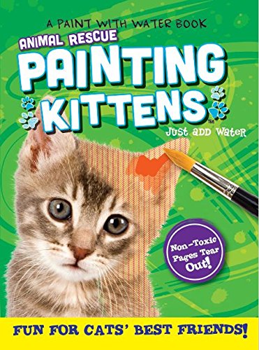 Product Cover Animal Rescue Paint with Water Activity Book-Fun for Cats' Best Friends