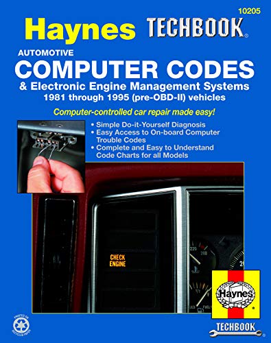 Product Cover The Haynes computer codes & electronic engine management systems