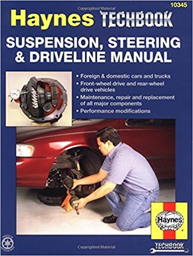 Product Cover Suspension, Steering & Driveline Haynes TECHBOOK