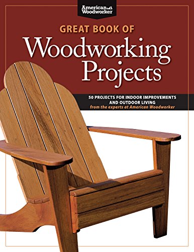 Product Cover Great Book of Woodworking Projects: 50 Projects for Indoor Improvements and Outdoor Living from the Experts at American Woodworker (Fox Chapel Publishing) Plans & Instructions to Improve Every Room
