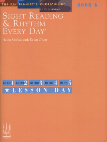 Product Cover Sight Reading & Rhythm Every Day, Book 6