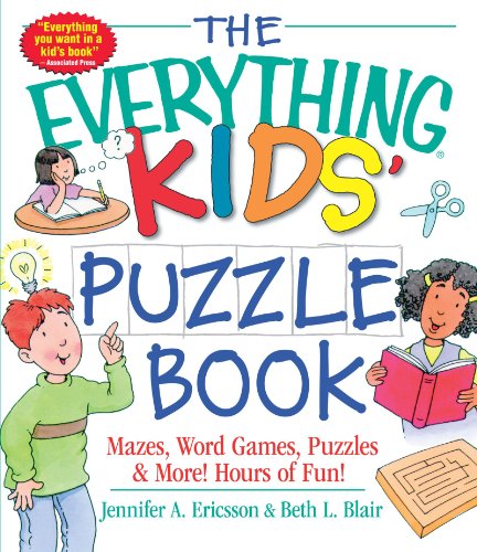 Product Cover The Everything Kids' Puzzle Book: Mazes, Word Games, Puzzles & More! Hours of Fun!