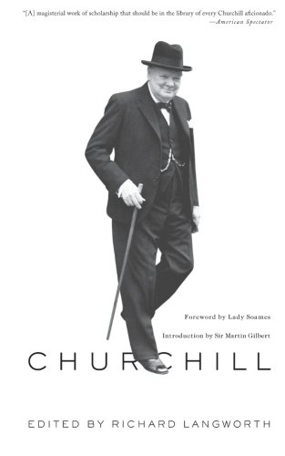 Product Cover Churchill By Himself: The Definitive Collection of Quotations