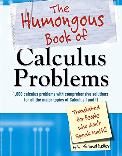 Product Cover The Humongous Book of Calculus Problems (Humongous Books)