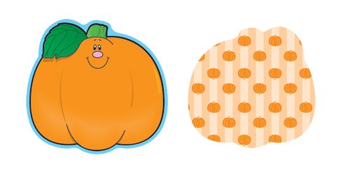 Product Cover Carson Dellosa - Pumpkins Mini Colorful Cut-Outs, Fall Classroom Décor, 36 Pieces, Single Design