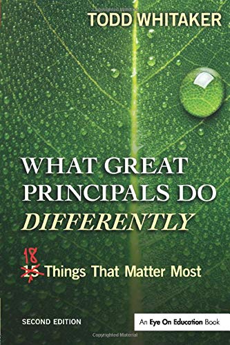 Product Cover What Great Principals Do Differently: Eighteen Things That Matter Most