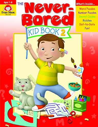 Product Cover Never-bored Kid Book 2, Ages 6-7
