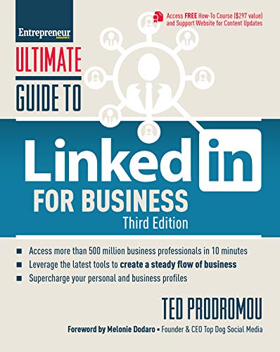 Product Cover Ultimate Guide to LinkedIn for Business: Access more than 500 million people in 10 minutes (Ultimate Series)