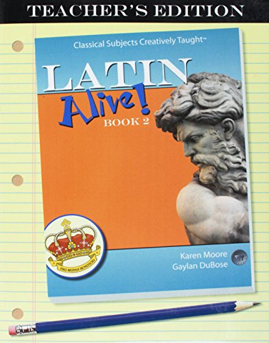 Product Cover Latin Alive! Book Two Teacher's Edition (Latin Edition)