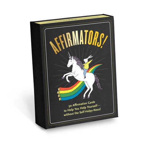 Product Cover Affirmators! Original Deck 50 Affirmation Cards to Help You Help Yourself - Without the Self-Helpy-Ness!