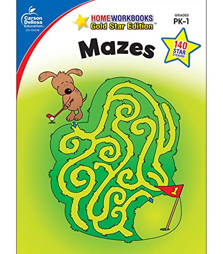 Product Cover Mazes, Grades PK - 1 (Home Workbooks)