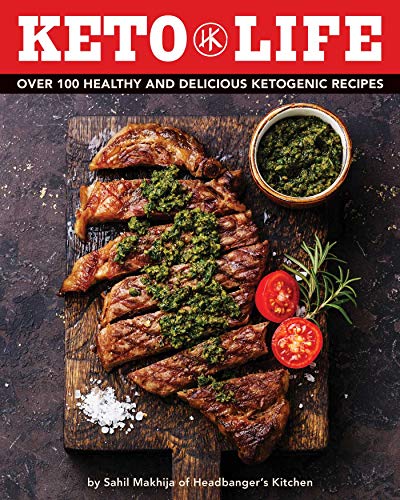 Product Cover Keto Life: Over 100 Healthy and Delicious Ketogenic Recipes