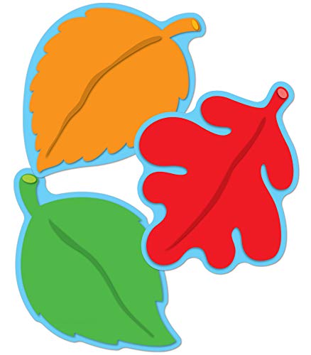 Product Cover Carson Dellosa - Leaves Colorful Cut-Outs, Fall Classroom Décor, 36 Pieces, Assorted Designs