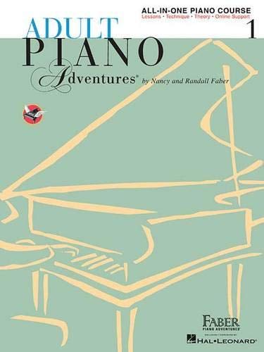 Product Cover Adult Piano Adventures All-in-One Piano Course Book 1: Book with Media Online