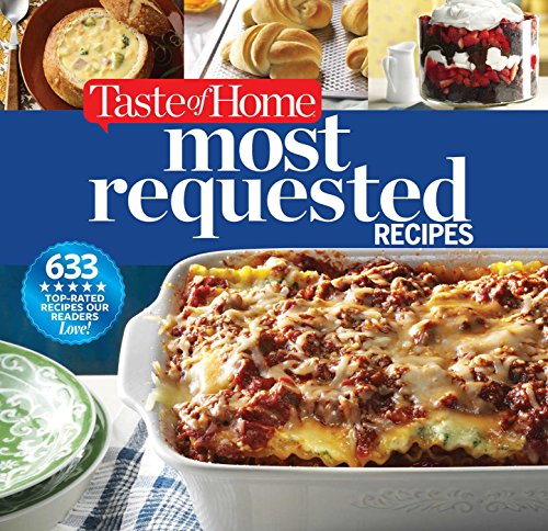 Product Cover Taste of Home Most Requested Recipes: 633 Top-Rated Recipes Our Readers Love!