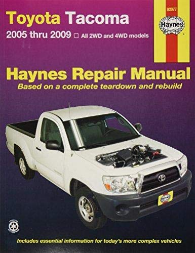 Product Cover Toyota Tacoma: 2005 thru 2015 All 2WD and 4WD models (Haynes Repair Manual)