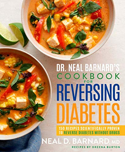 Product Cover Dr. Neal Barnard's Cookbook for Reversing Diabetes: 150 Recipes Scientifically Proven to Reverse Diabetes Without Drugs