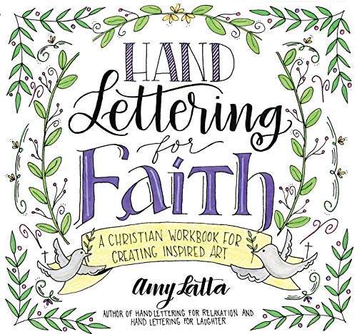 Product Cover Hand Lettering for Faith: A Christian Workbook for Creating Inspired Art