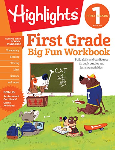 Product Cover First Grade Big Fun Workbook (HighlightsTM Big Fun Activity Workbooks)