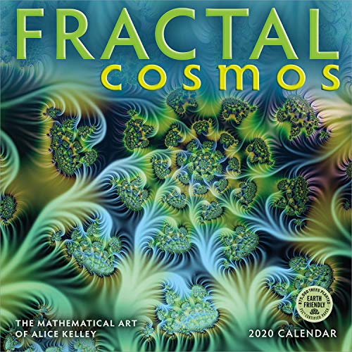 Product Cover Fractal Cosmos 2020 Wall Calendar: The Mathematical Art of Alice Kelley