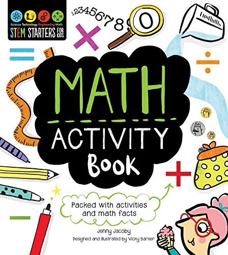 Product Cover STEM Starters for Kids Math Activity Book: Packed with Activities and Math Facts
