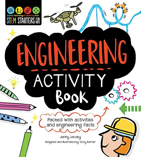 Product Cover STEM Starters for Kids Engineering Activity Book: Packed with Activities and Engineering Facts