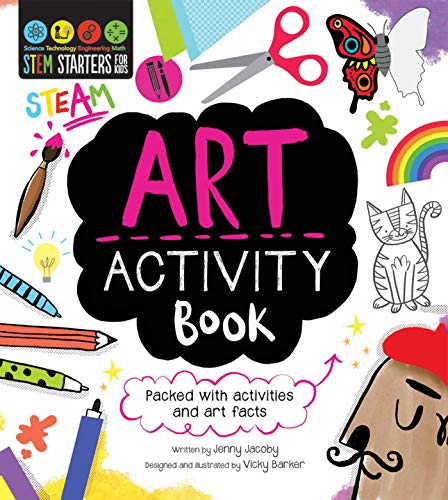 Product Cover STEM Starters For Kids Art Activity Book: Packed with activities and Art facts