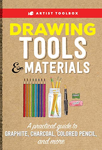 Product Cover Artist Toolbox: Drawing Tools & Materials: A practical guide to graphite, charcoal, colored pencil, and more