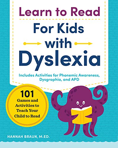 Product Cover Learn to Read for Kids with Dyslexia: 101 Games and Activities to Teach Your Child to Read